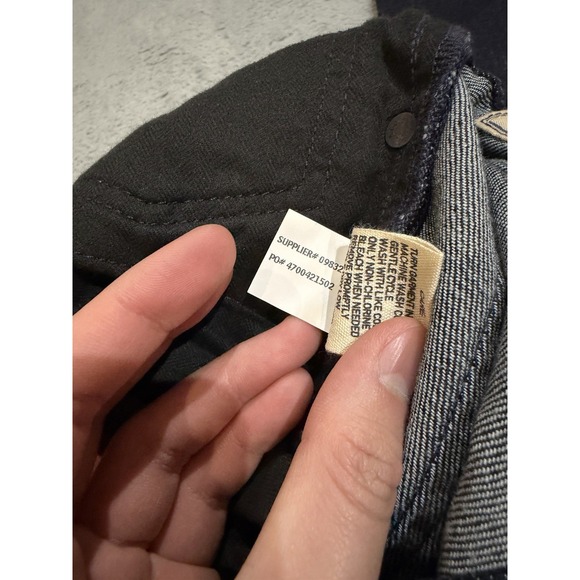 Polo Ralph Lauren Authentic Dungarees 38x33 Jeans Sullivan Slim Dark Wash *READ - Picture 11 of 13